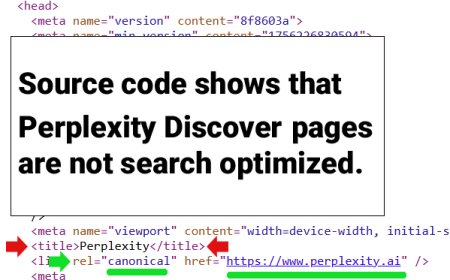 Le Pagine di Scoperta di Perplexity Rivelano Sorprendenti Intuizioni SEO